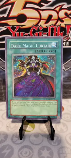 Yu-Gi-Oh! Dark Magic Curtain PP01-EN008 Premium Pack 1 Secret Rare Near Mint NM - Image 1
