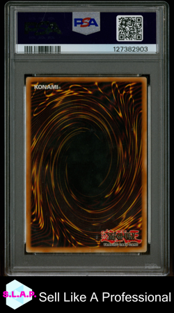 E-HERO RAMPART BLSTR YU-GI-OH 1ST ED EEN-ULTI-GER 2005 #033 PSA 9 - Image 2
