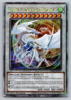 Cosmic Blazar Dragon Yugioh MP24-EN029 Quarter Century Secret Rare QCR NM - Image 1