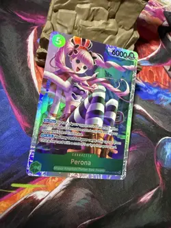 Perona Op14-033 SR - NM Foil - The Azure Sea’s Seven - Image 1