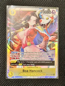 One Piece OP14 The Azure Sea’s Seven - Boa Hancock OP14-112 Super Rare ENGLISH - Image 1