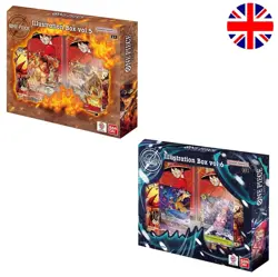 ONE PIECE ILLUSTRATION BOX IB05 + IB06 - 2 SEALED CASES - 6 x ib05 6 x ib06 - Image 1