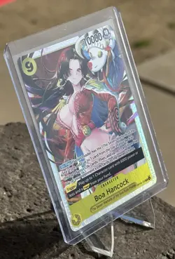 Boa Hancock One Piece - OP14-112 - The Azure Sea's Seven (OP14) Super Rare NM - Image 2