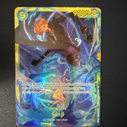 One Piece TCG | Sanji OP06-119 SEC -Wings of the Captain Foil (PRB02 Reprint) NM - Image 1