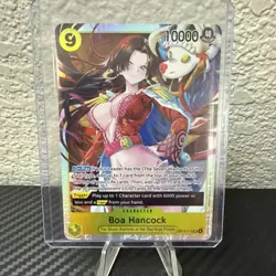 English One Piece CCG Boa Hancock SR OP14-112 The Azure Sea's Seven - Image 1