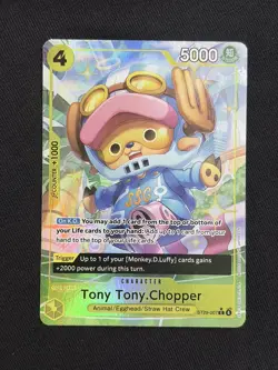 ONE PIECE ENGLISH ST Deck (EGGHEAD) Tony Tony Chopper ST29-007 C Alt Art NM - Image 1