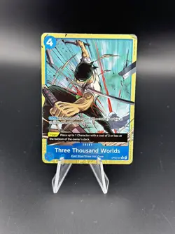 Three Thousand Worlds English OP03-057 R Alt Art One Piece TCG PRB-01 - Image 1