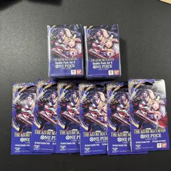 One Piece [OP-14 EB-04] The Azure Sea's Seven Double Pack Set 9 + 6 Booster Pack - Image 1