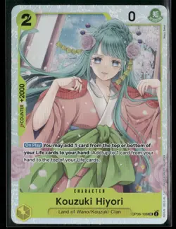 One Piece TCG Kouzuki Hiyori (SR) OP06-106 Wings of the Captain - Image 1