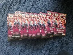 OP-11 A Fist of Divine Speed Booster Box Opened One Piece TCG 14 Dead Packs - Image 3
