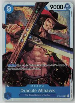 Dracule Mihawk (OP01-070) (Reprint) OP01-070 One Piece Premium Booster - Image 1