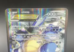 Pokemon TCG Blastoise EX Black Star Promo Holo Card XY122 - Image 3