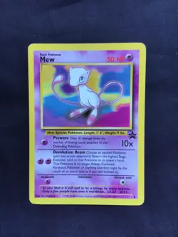 Pokemon Cards: Wizards Black Star Promo: Mew 8 - Image 1