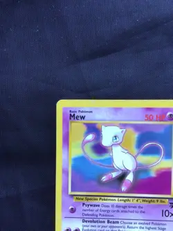Pokemon Cards: Wizards Black Star Promo: Mew 8 - Image 2