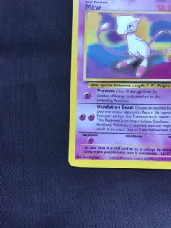 Pokemon Cards: Wizards Black Star Promo: Mew 8 - Image 5