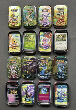 Pokemon Cards Prismatic Evolution 8 Pack Tin Collection with cards - see details - Image 2