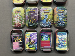 Pokemon Cards Prismatic Evolution 8 Pack Tin Collection with cards - see details - Image 3