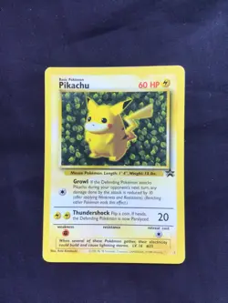 Pokemon Cards: Wizards Black Star Promo: Pikachu 1 - Image 1