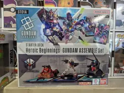 Gundam Card Game Start Deck Assemble Set Heroic Beginnings [ST01A] - Image 1