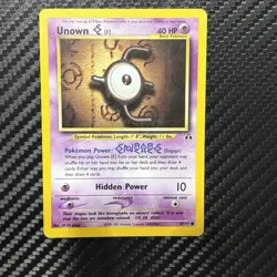 Unown 67/75 Pokemon TCG Pokemon Card (MYREF#2) - Image 1