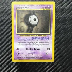 Unown 68/75 Pokemon TCG Pokemon Card (MYREF#2) - Image 1