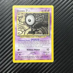 Unown 48/75 Pokemon TCG Pokemon Card (MYREF#2) - Image 1