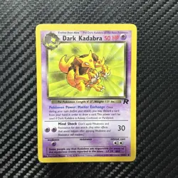 Dark Kadabra 39/82 Pokemon TCG Pokemon Card (MYREF#2) - Image 1
