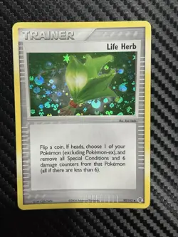 Trainer Life Herb 93/112 Holo Pokemon TCG Pokemon Card (MYREF#1) - Image 1