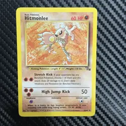 Hitmonlee 22/62 Pokemon TCG Pokemon Card (MYREF#1) - Image 1