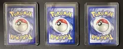 3x 1st Edition Fossil Kabuto Pokemon Cards NM-/LP Vintage WOTC Lot - Image 2