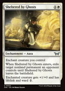 Sheltered by Ghosts - Non-Foil - DSK - 30 | MTG Card - Image 1