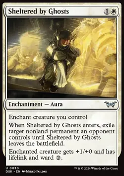 Sheltered by Ghosts - Non-Foil - DSK - 30 | MTG Card - Image 3