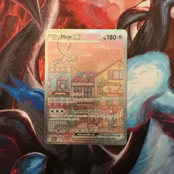 Mew ex SVP 053 Pokemon TCG Scarlet Violet 151 Black Star Promo Full Art Card - Image 1
