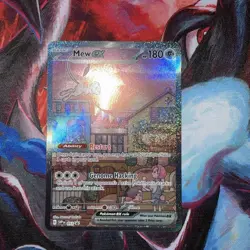 Mew ex SVP 053 Pokemon TCG Scarlet Violet 151 Black Star Promo Full Art Card - Image 2