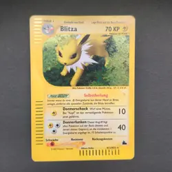 Pokemon TCG Karte - Blitza Holo Rare Skyridge H12/H32 Deutsch EXC - Image 2