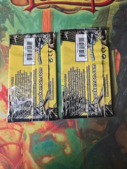 Pokemon Sun & Moon Forbidden Light 3 Card Booster Pack x2 Sealed See Pics - Image 2