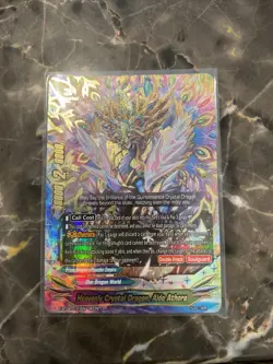 Future Card Buddyfight Heavenly Crystal Dragon, Aldo Athora X-BT04/0107EN - Image 1