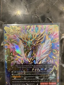 Future Card Buddyfight Heavenly Crystal Dragon, Aldo Athora X-BT04/0107EN - Image 2