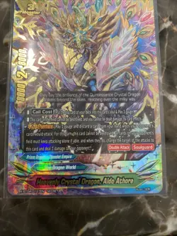 Future Card Buddyfight Heavenly Crystal Dragon, Aldo Athora X-BT04/0107EN - Image 3