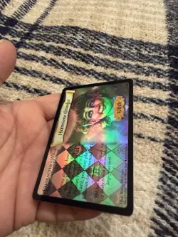 2001 HARRY POTTER TCG BASE SET HOLO FOIL RARE CARD #9/116 HERMIONE GRANGER MP - Image 1