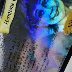 HARRY POTTER TCG HOLO FOIL RARE CARD #9/116 HERMIONE GRANGER LP - Image 4