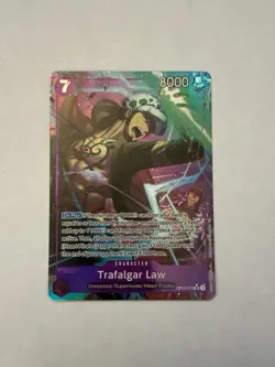 Trafalgar Law Alt Art OP12-073 NM One Piece Card Game English - Image 1