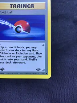 Pokemon Cards: Jungle 1st Edition Common: Poke Ball 64/64 - Image 4