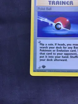 Pokemon Cards: Jungle 1st Edition Common: Poke Ball 64/64 - Image 5