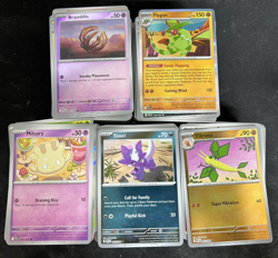 500+ Card Pokemon Bulk Bundle - Phantasmal Flames Mega Evolution PFL TCG - Image 1