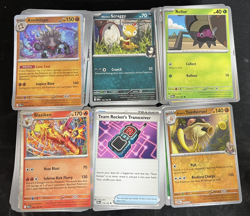 500+ Card Pokemon Bulk Bundle - Destined Rivals DRI SV - Includes Holo & Reverse - Image 1