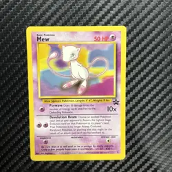 Mew Promo Black Star Promo Pokemon TCG Pokemon Card (MYREF#5) - Image 1