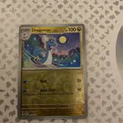 Pokemon Card Dragonair Scarlet & Violet 151 Reverse Holo 148/165 Near Mint - Image 1