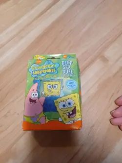 SpongeBob Trading Card Game Deep Sea Duel 2003 Starter Deck 1st Edition 27 Cards - Image 2