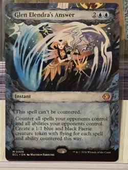MTG - Glen Elendra's Answer (Showcase) - Lorwyn Eclipsed NM/M Condition - Image 1